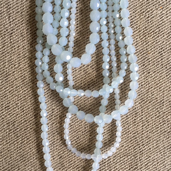 Two long draping beaded necklaces - Picture 3 of 3